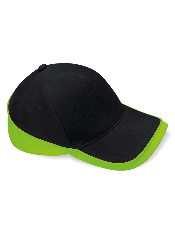 black/lime green
